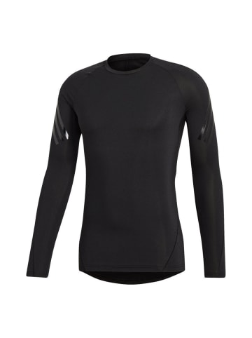 adidas neo Shirt AlphaSkin Tech 3Stripes in Schwarz