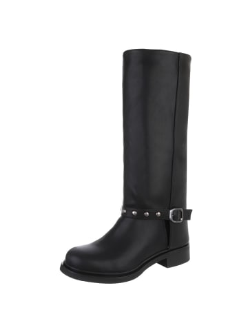 Ital-Design Stiefel in Schwarz