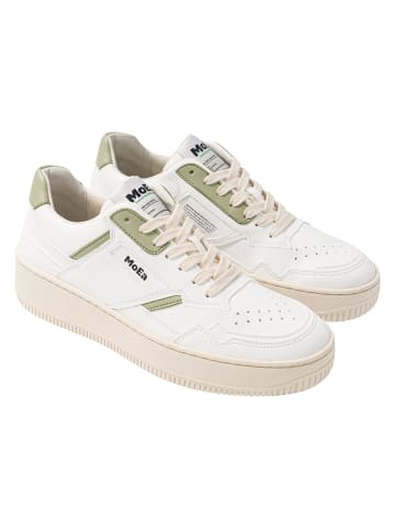 MoEa MoEa Turnschuhe in white/green