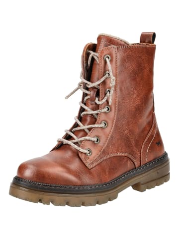 Mustang Stiefelette in Kastanie