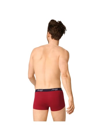 Sloggi Boxershort 2er Pack in Schwarz/Rot