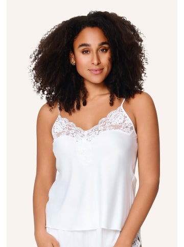 Linga Dore Top Spaghetti in Elfenbein