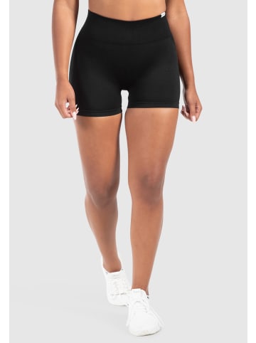 SMILODOX Shorts Kalea Seamless Scrunch in Schwarz