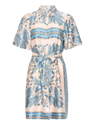 ICHI IXBRIGITTE DR Regular fit in Placid Blue