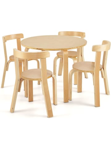 COSTWAY Sitzgruppe 5 tlg. Set in Beige