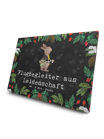 Mr. & Mrs. Panda Adventskalender Flugbegleiter Leidenschaft mit ... in Kreidetafel