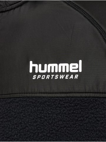 Hummel Fleecejacke Hmllgc Theo Fleece Jacket in BLACK