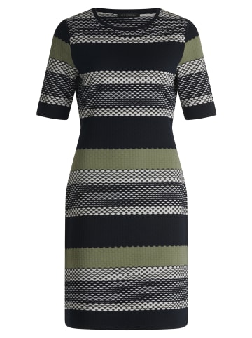 Betty Barclay Shirtkleid kurzarm in Dark Blue/Green