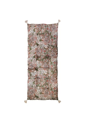 Chic Antique Aix Matratze mit Paisley Motiv in terracotta