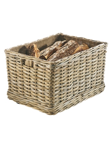 kobolo Kaminholzkorb FIREWOOD222 in Grau
