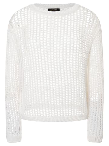 More & More Ajourpullover in off white