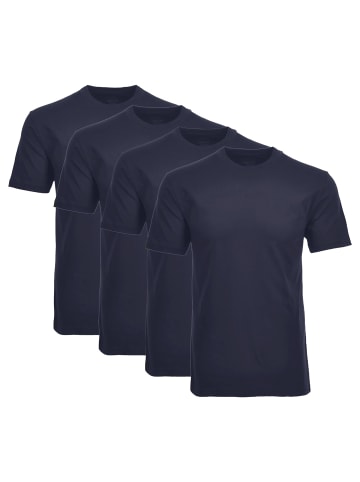 Ragman T-Shirt 4er Pack in Dunkelblau