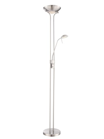 Globo lighting Deckenfluter "LEONAS" in silver