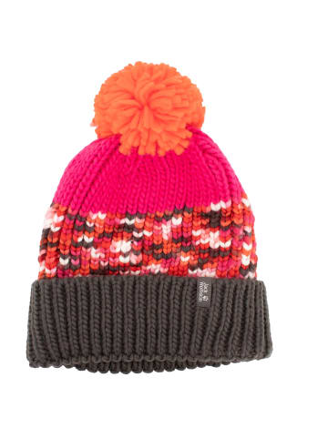 Jack Wolfskin Accessoires Hopewell beanie in Rosa