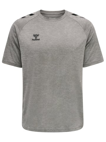 Hummel T-Shirt S/S Hmlcore Xk Core Poly T-Shirt S/S in GREY MELANGE