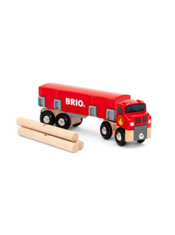 Brio Brio Aktionsspiel Holztransporter mit Magnetladung in bunt