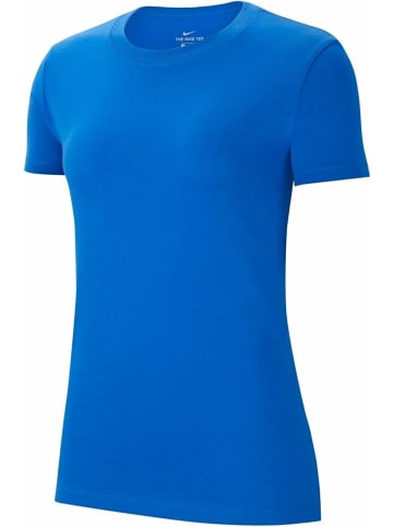 Nike Rundhals T-Shirt für Damen in blau