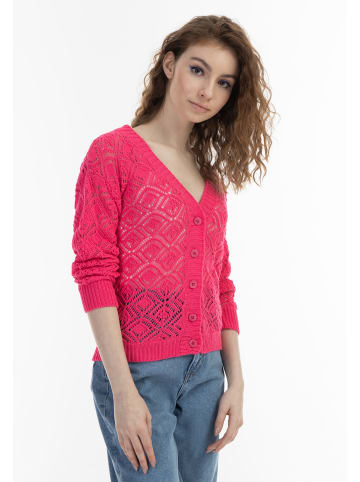 myMo Strick Cardigan in Pink