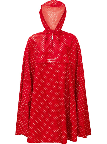 PRO-X elements Damen-Poncho "ALENA" Regular Fit in Rot