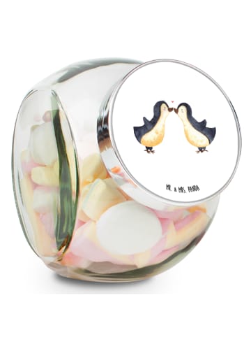 Mr. & Mrs. Panda gewürzglas Pinguin Liebe ohne Spruch in Weiß