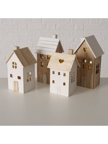 Boltze Holzdekoration in beige