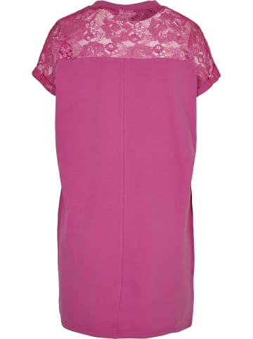 Urban Classics Urban Classics Damen Ladies Lace Tee Dress in brightviolet