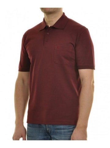 Ragman Poloshirt in Rot
