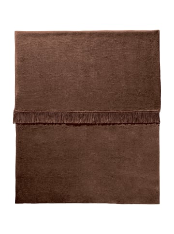 Erwin Müller Baumwollmischung Sessel- und Sofaschoner Catania in schoko