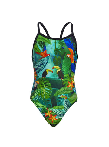 Funkita Badeanzug Lost Forest UV Schutz 50+ in grün