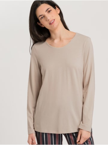 Hanro Longsleeve Sleep & Lounge in pumice