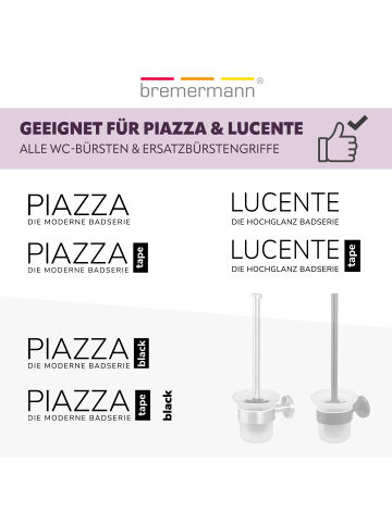 bremermann Ersatzbürstenköpfe 2er Set PIAZZA & LUCENTE