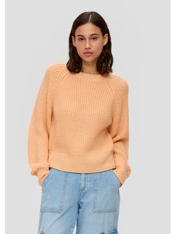 QS Strickpullover in 2101_papaya