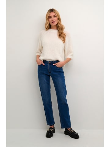 Kaffe Strickpullover KAemilie Loose fit in Chalk
