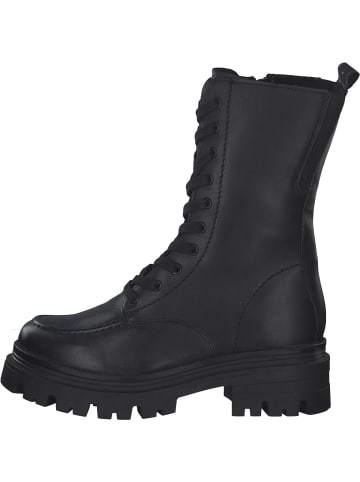 Tamaris Schnürstiefel in Schwarz