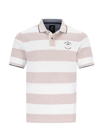 hajo Poloshirt Riviera in Taupe