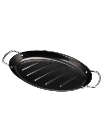 bremermann Fisch-Grillpfanne 39,5 x 20,5 cm in Schwarz