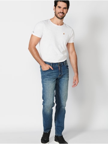 KOROSHI Stretch regular fit jeans in blau