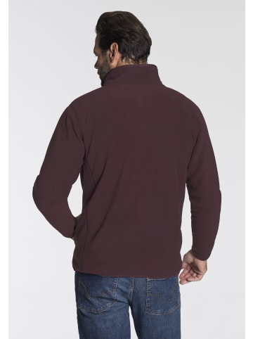 Man's World Fleecejacke in burgund