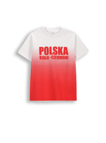 Coccodrillo Fan-T-Shirt in weiß