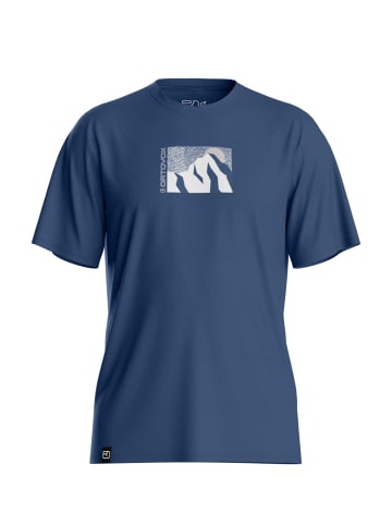 ORTOVOX T-Shirt in blau