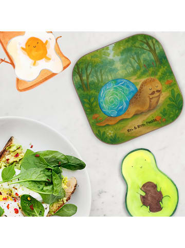 Mr. & Mrs. Panda Untersetzer für Gläser Schnecke Sir Design ohne... in Weiß