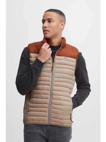 BLEND Steppweste BHWaistcoat - 20715259  Steppweste mit Farbkontrast in Braun