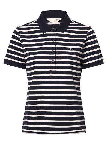 Gant Poloshirt in marine weiß