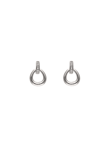 faina Women Earrings in Silver White