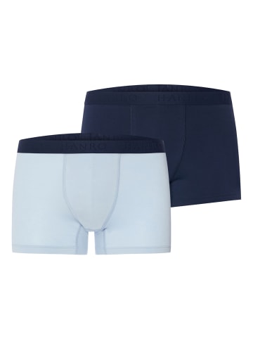 Hanro Panty Cotton Essentials in blue lagoon / deep navy