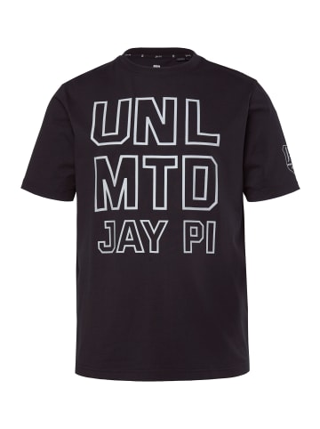 JP1880 Kurzarm T-Shirt in schwarz