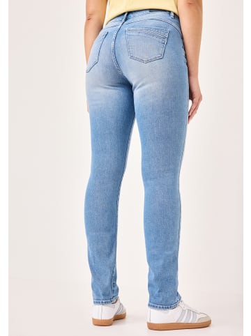 Paddock's 5-Pocket Jeans PAT in Stone light blue used moustache