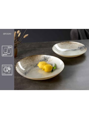 Ritzenhoff & Breker 4er Set Dekoschalen Arezzo ø 40 cm braun in braun
