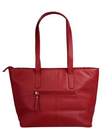 Bruno Banani Shopper echt Leder in rot