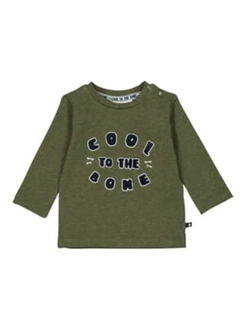 Feetje Shirt langarm Cool to the bone in Khaki